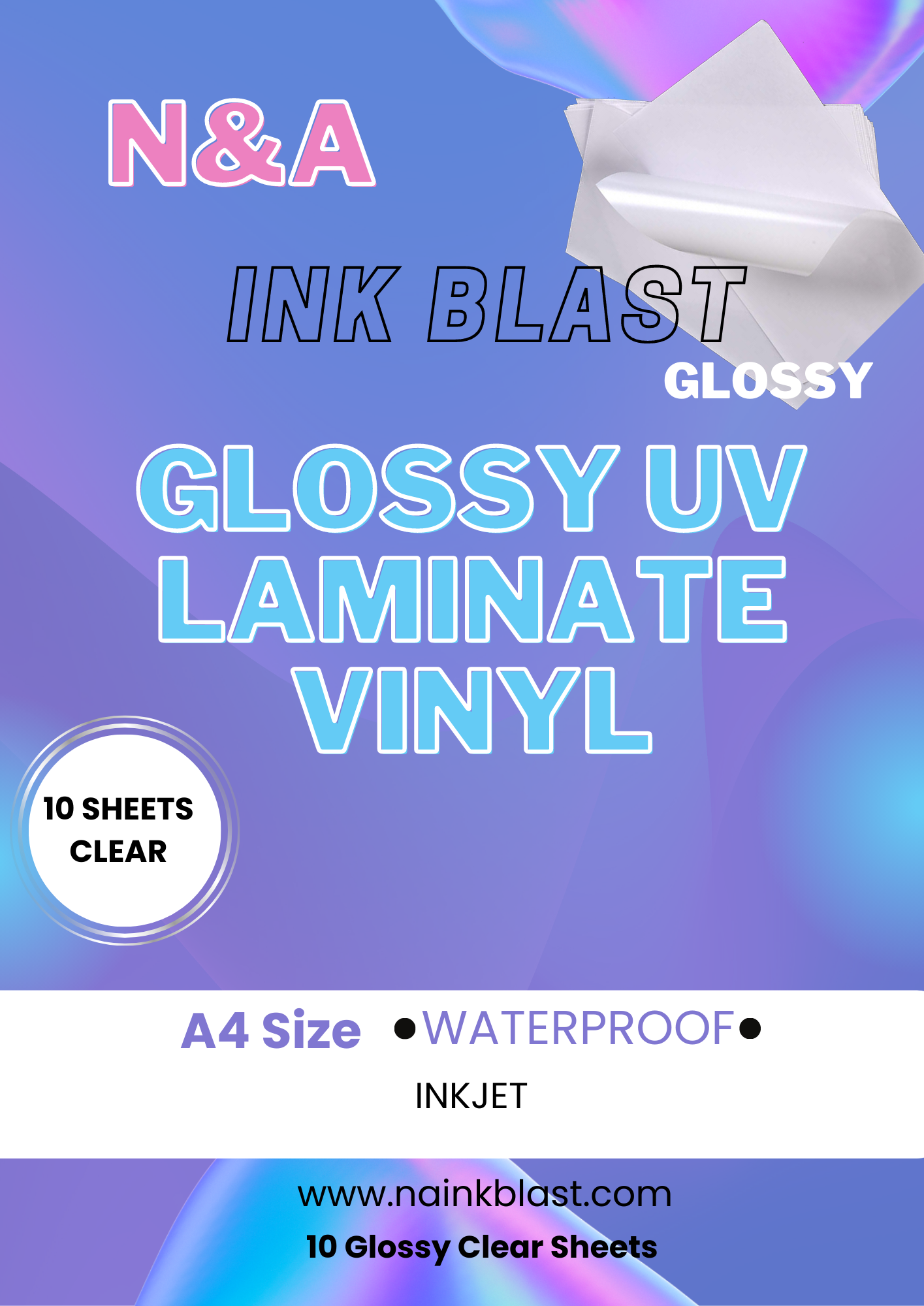 UV Adhesive Laminate Sheets
