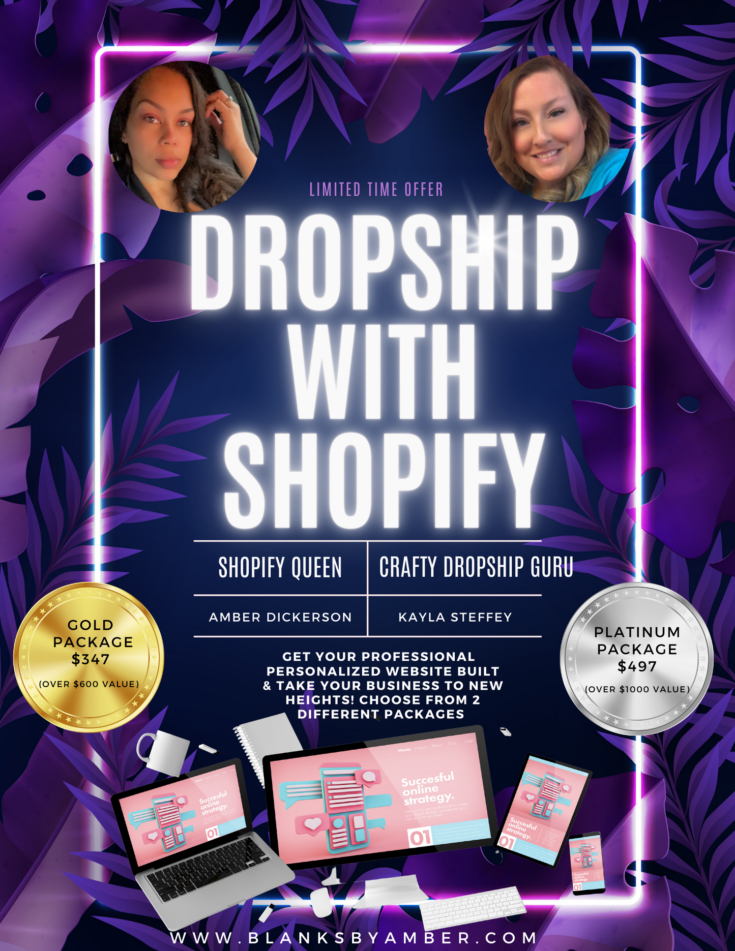 Dropshipping Website Set up Shopify Platform