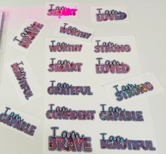Positive Affirmation Stickers