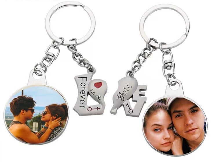 Love You Forever Keychain 2pc Set