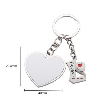Love You Forever Keychain 2pc Set